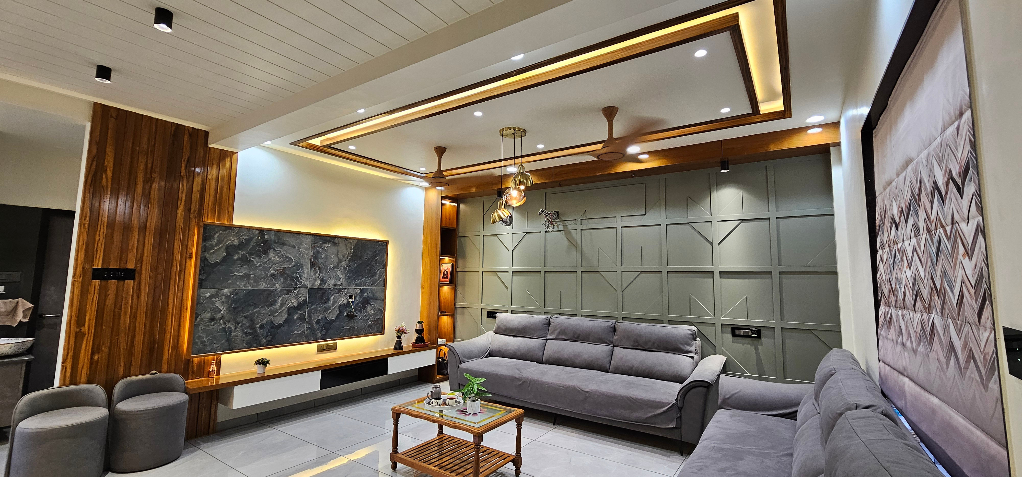 Living Room in Bungalow at chaani