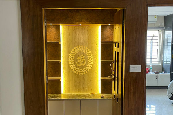 Puja Room Design by Classic Interior - Home Interior