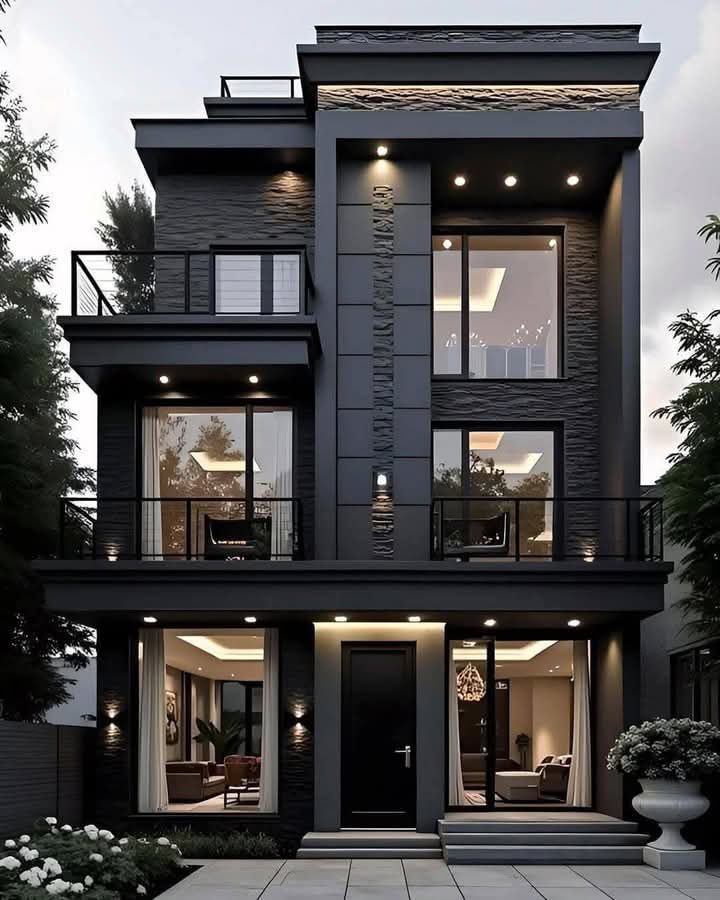 Home Exterior, Railing Design & Facade in Building construction