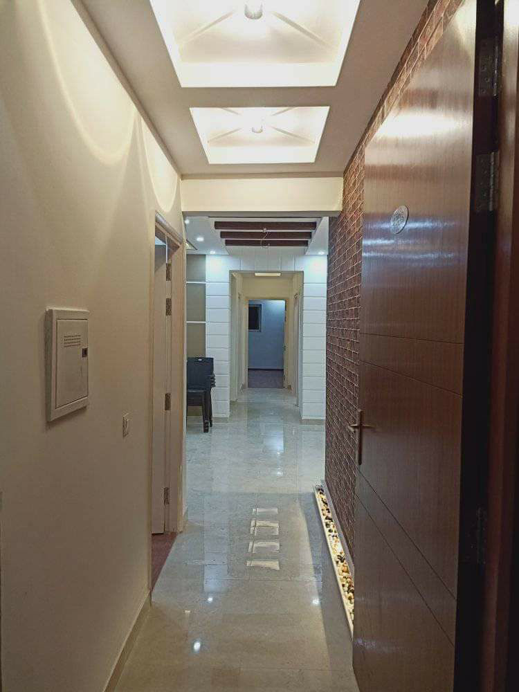 Corridor in Mrs gupta apaarment