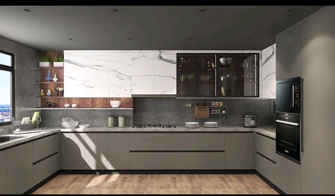 U Shaped Modular Kitchen in Modular kitchen