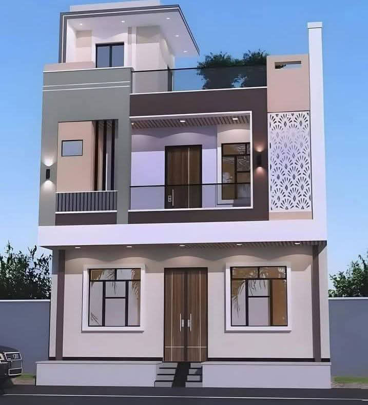 Home Exterior, Window & Railing Design in Building construction