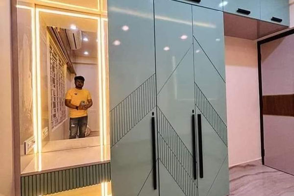 Dressing Room & Wardrobe in Wardrobe And Living Room