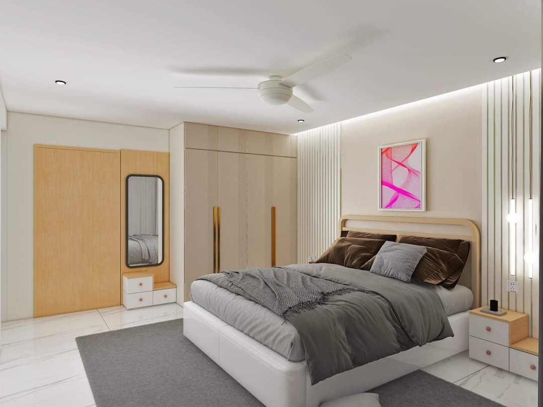 Bedroom & Hotel Room in Rudra developer