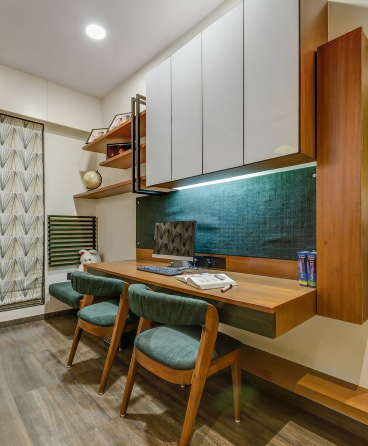 Study Room in Residential Interior Work