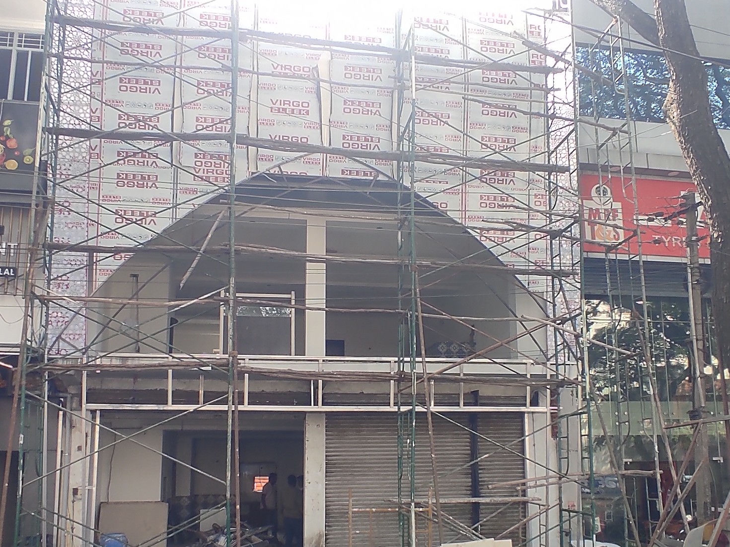 Civil Work in Mughal Darbar Hotel