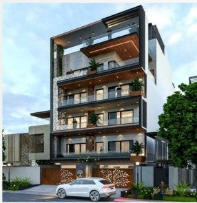 Home Exterior & 3D House Design in Blossom greens