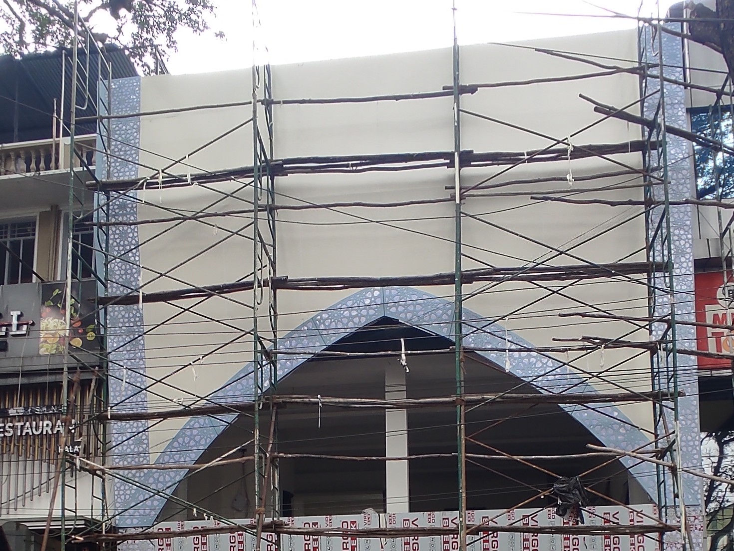Civil Work in Mughal Darbar Hotel
