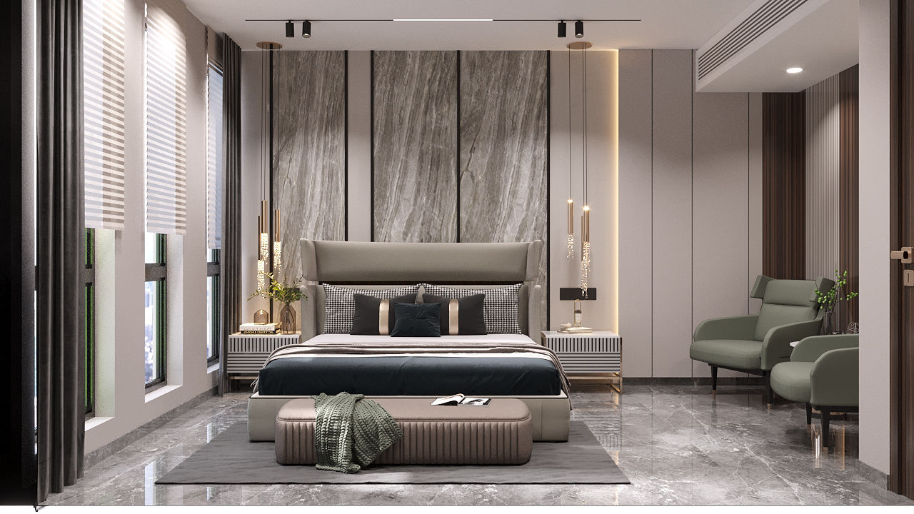Bedroom & Master Bedroom in residential