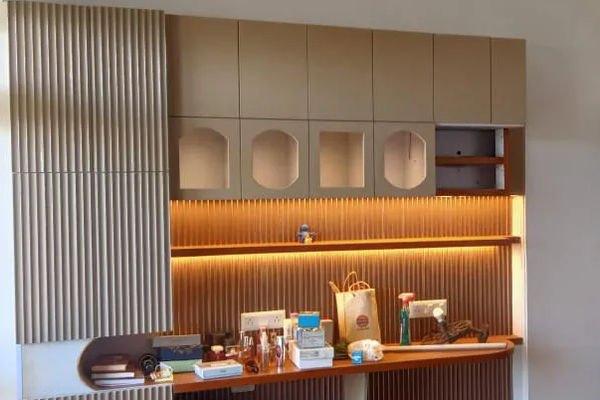 Wall Cladding in Residential Interior work