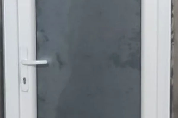 Door in upvc windows