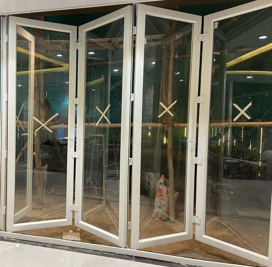 Door in upvc windows