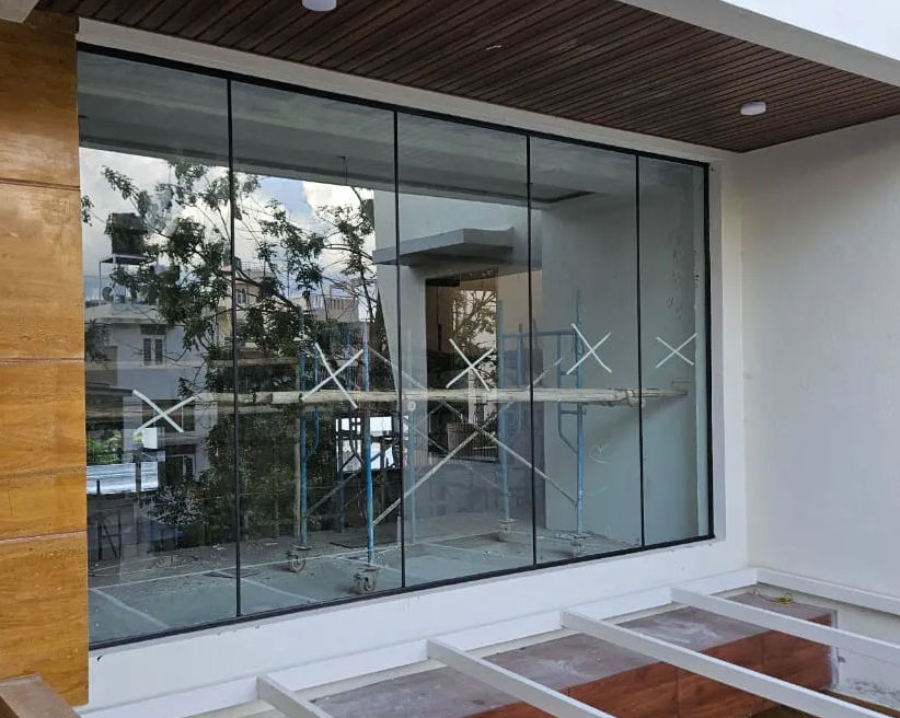 Facade in ramesh villa