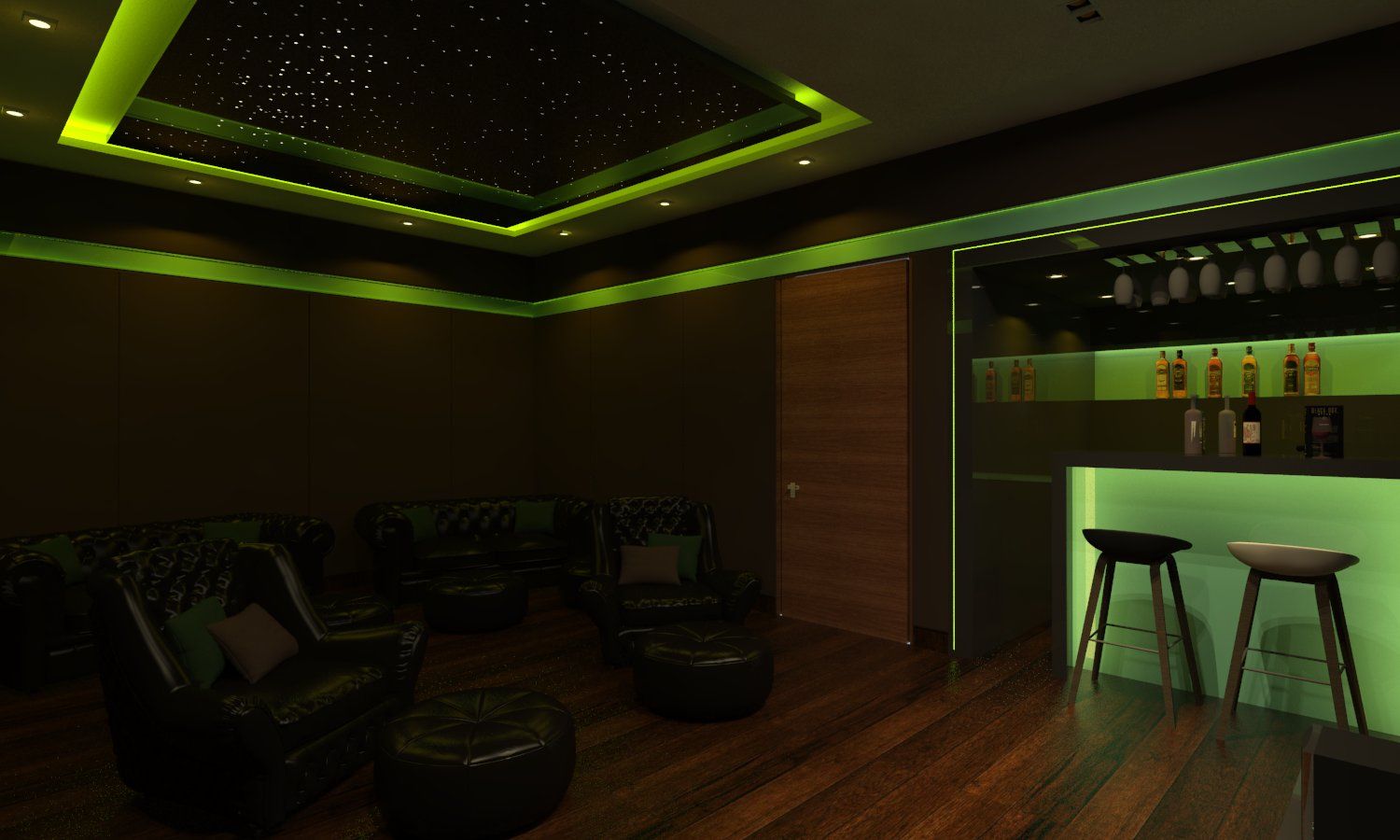 Home Bar in Kondal House