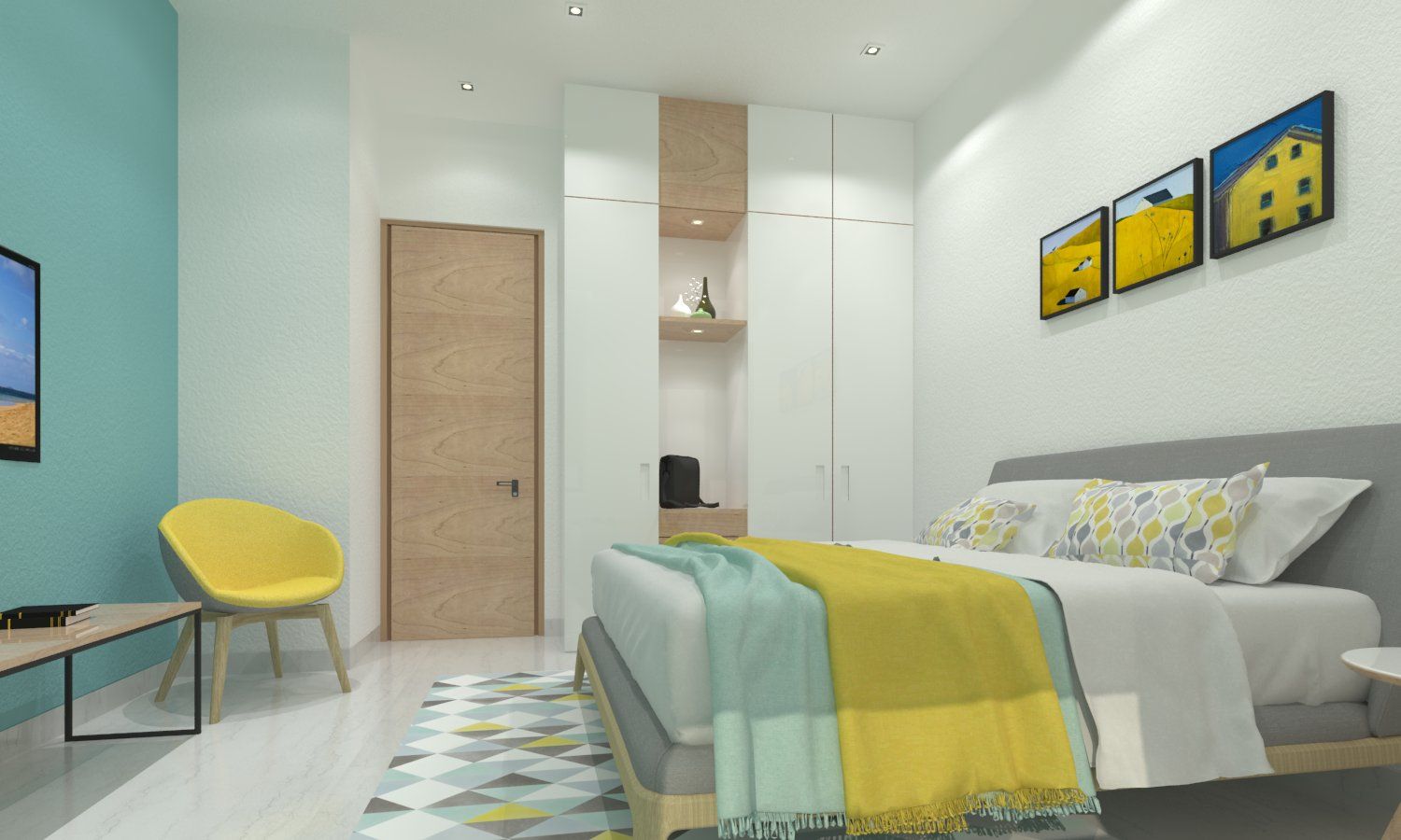 Bedroom & Master Bedroom in Sophisticated Chaos