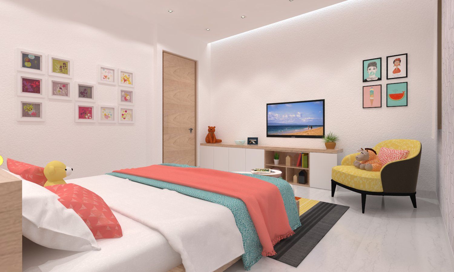 Bedroom & Master Bedroom in Sophisticated Chaos