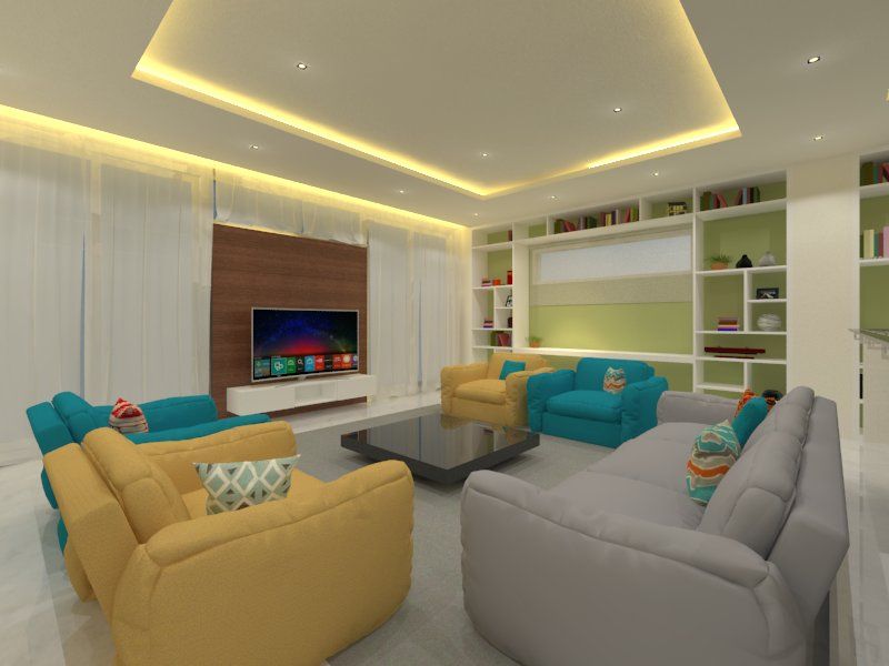 Living Room in Kondal House