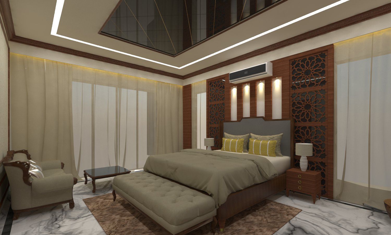Bedroom & Master Bedroom in Kondal House