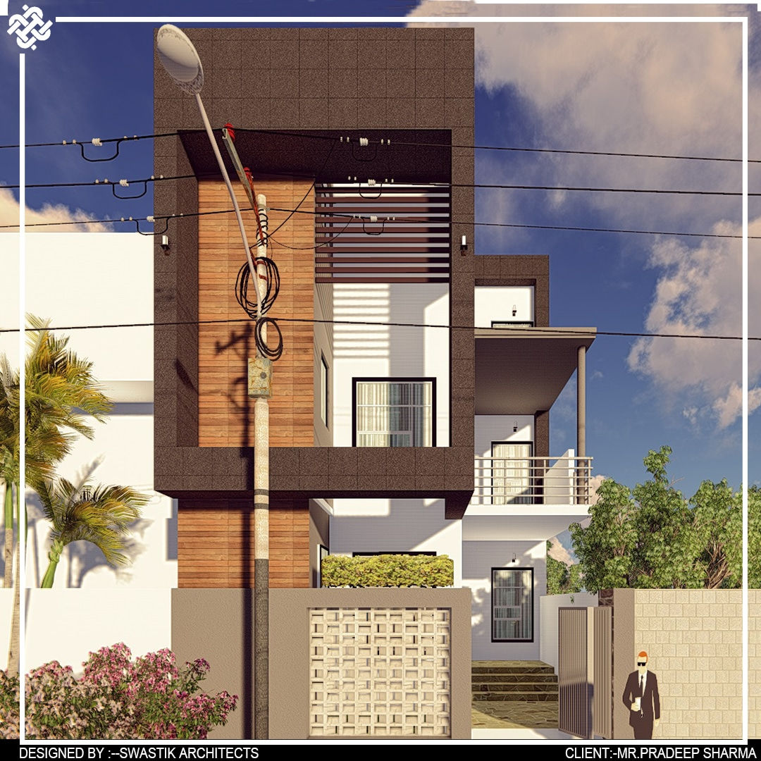 3D House Design in Residential Project For Mr.Pradeep Sharma