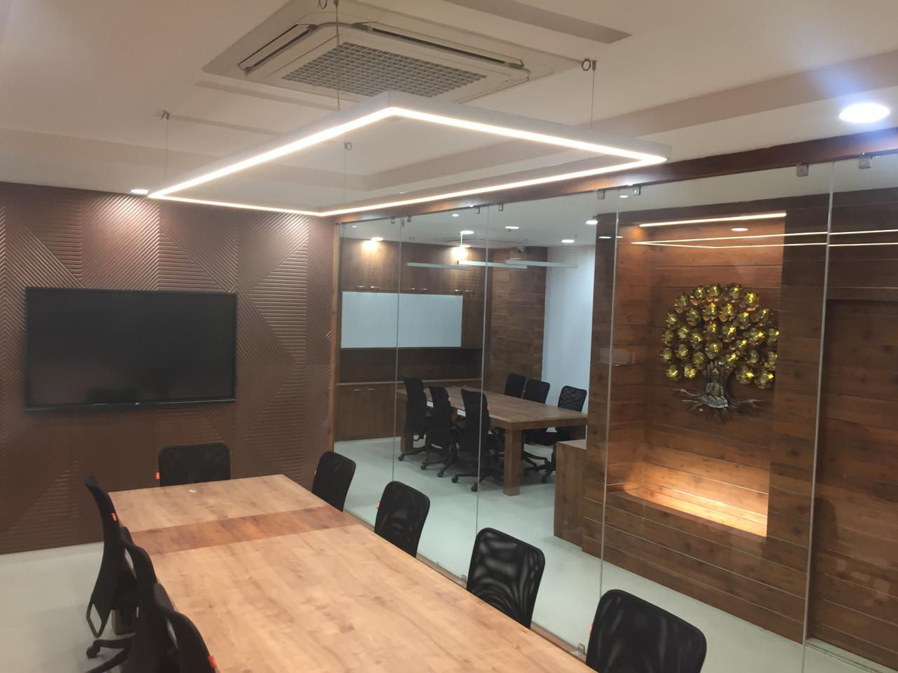 Conference Room in E Square Homes