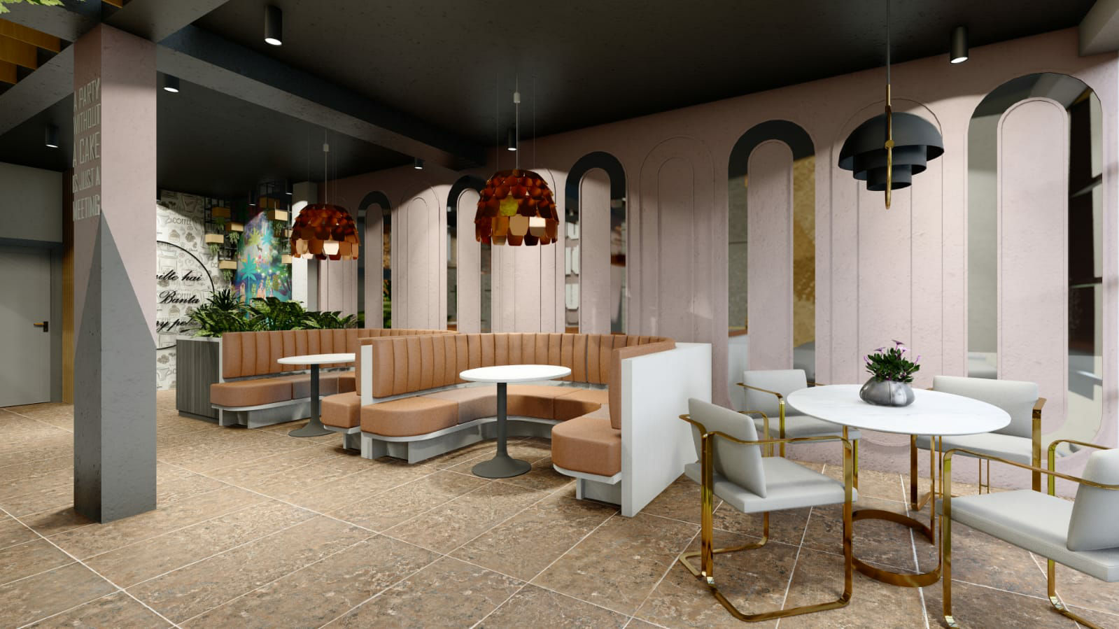 Cafe in Santa Banta Bakery