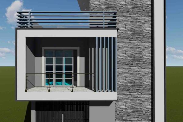 3D House Design in Saket Project