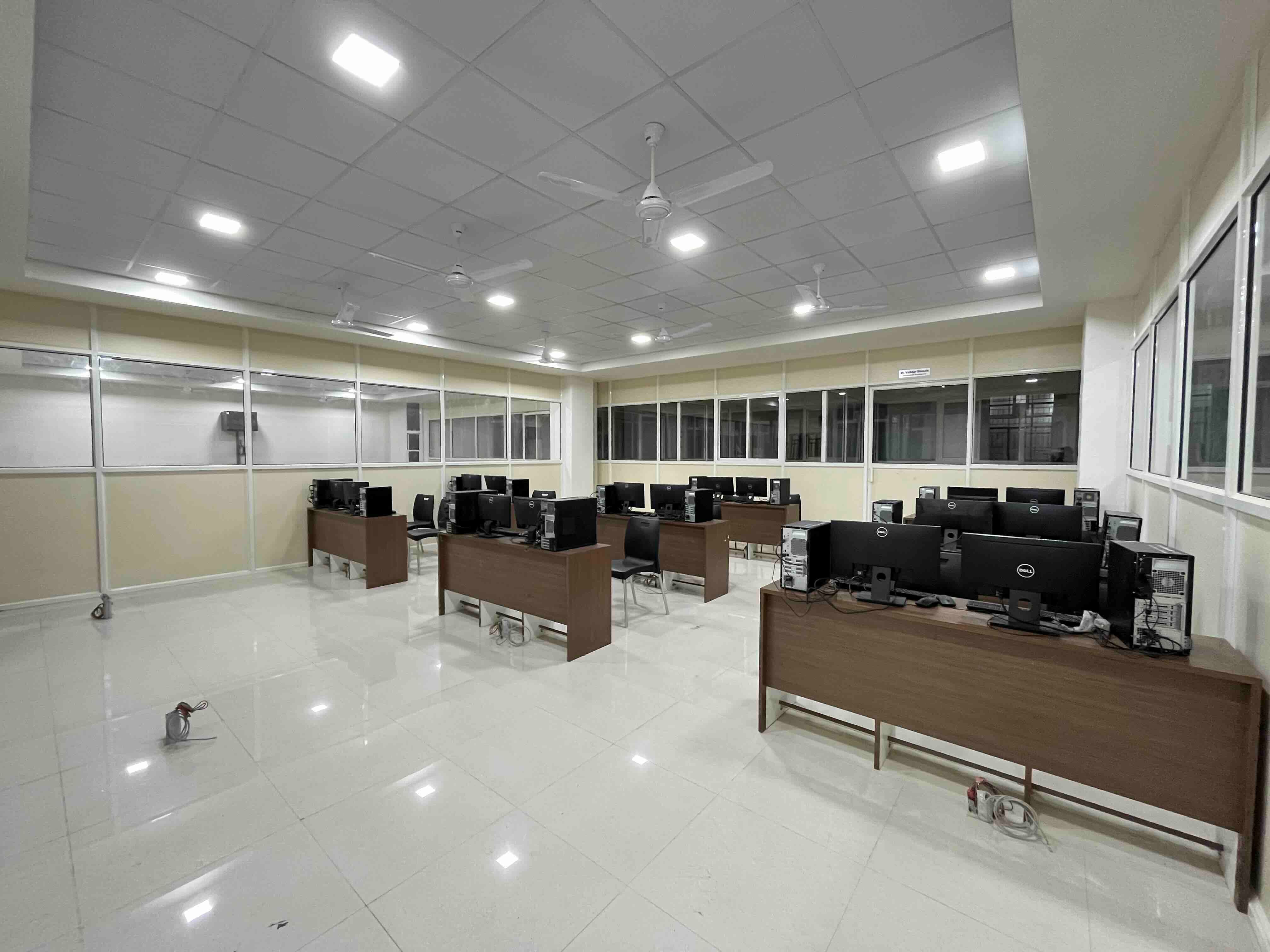Office in Renovation to Computer department