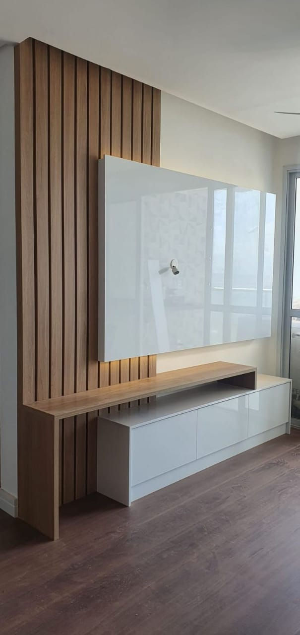 TV Unit in Modular Kitchen Wardrobe Study Table