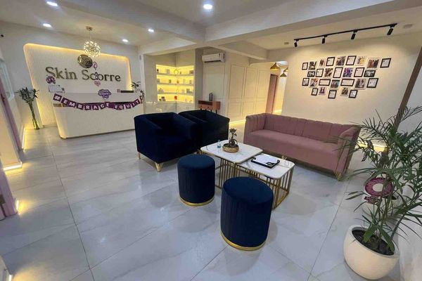 Reception in Skin Clinic