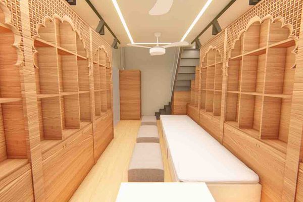 Dressing Room in Commercial Space