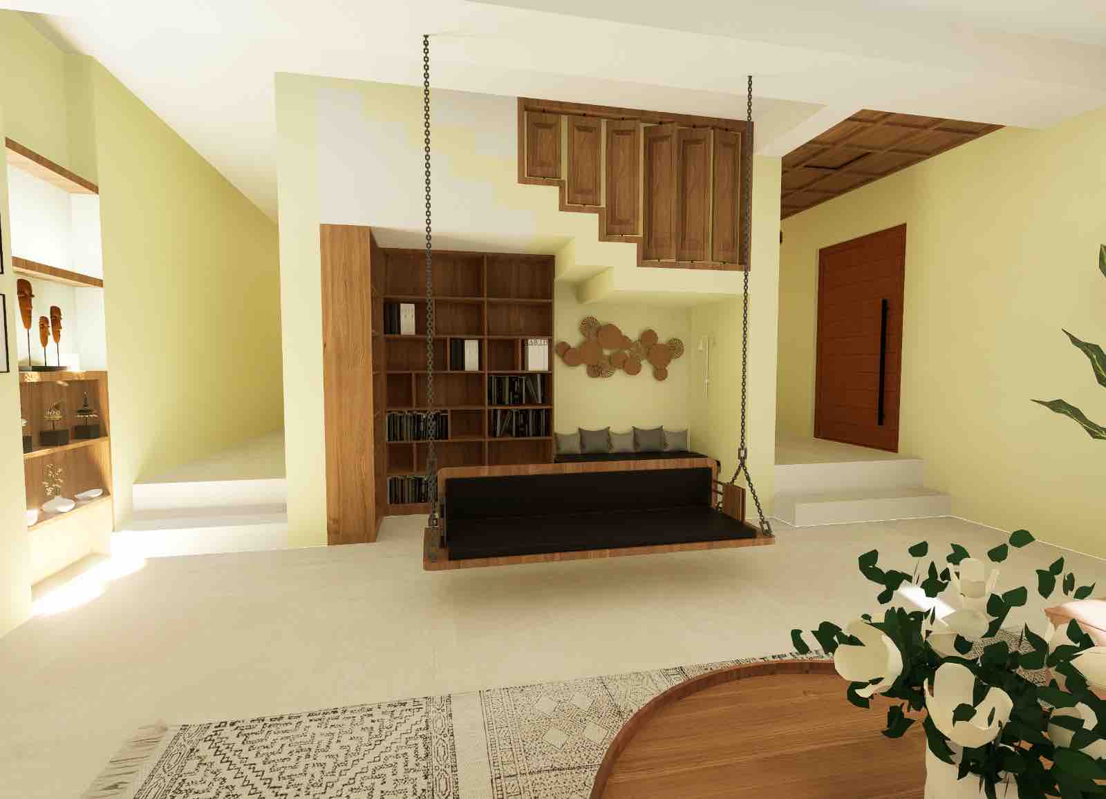 Living Room in Mr Prems Residence