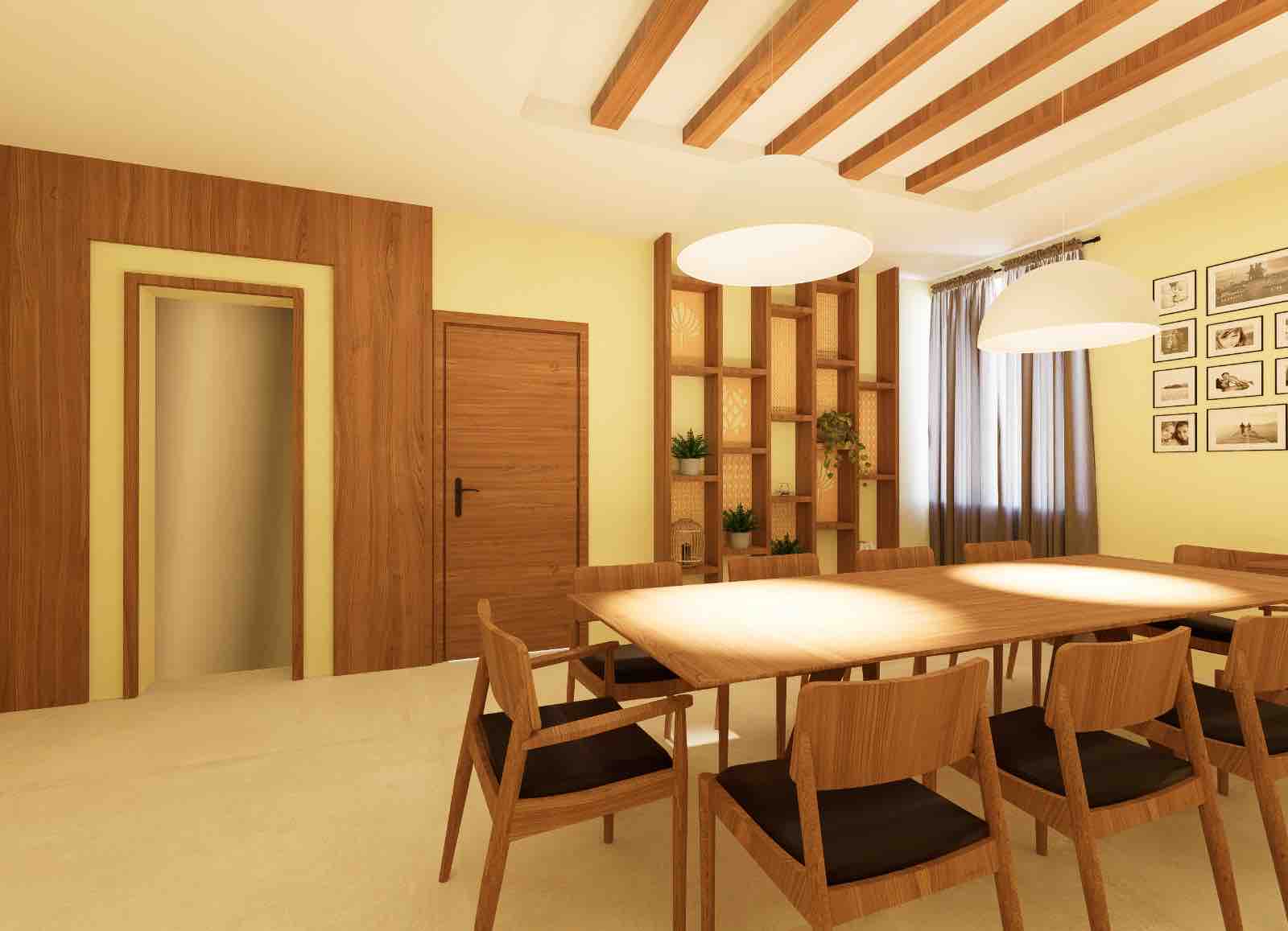 Dining Room in Mr Prems Residence