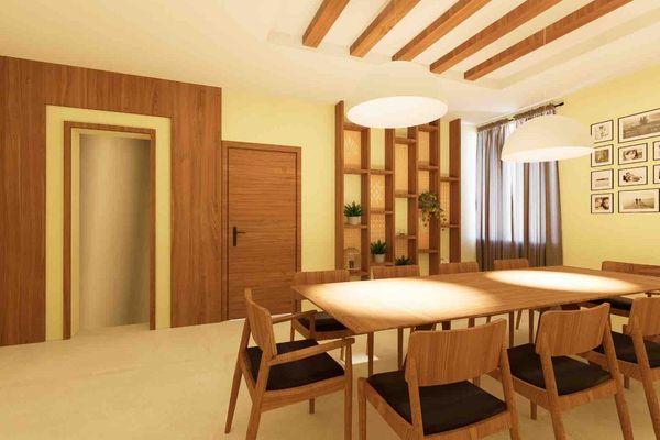 Dining Room in Mr Prems Residence