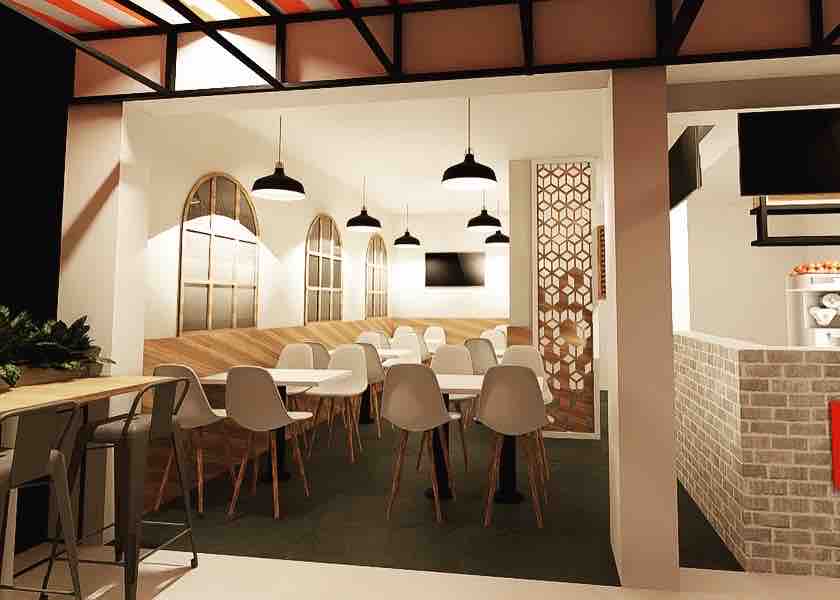 Cafe in cafe