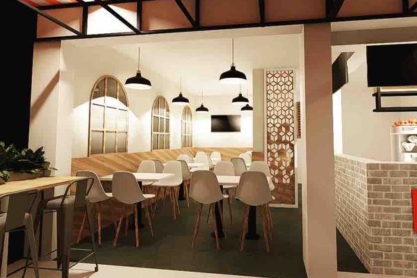 Cafe in cafe