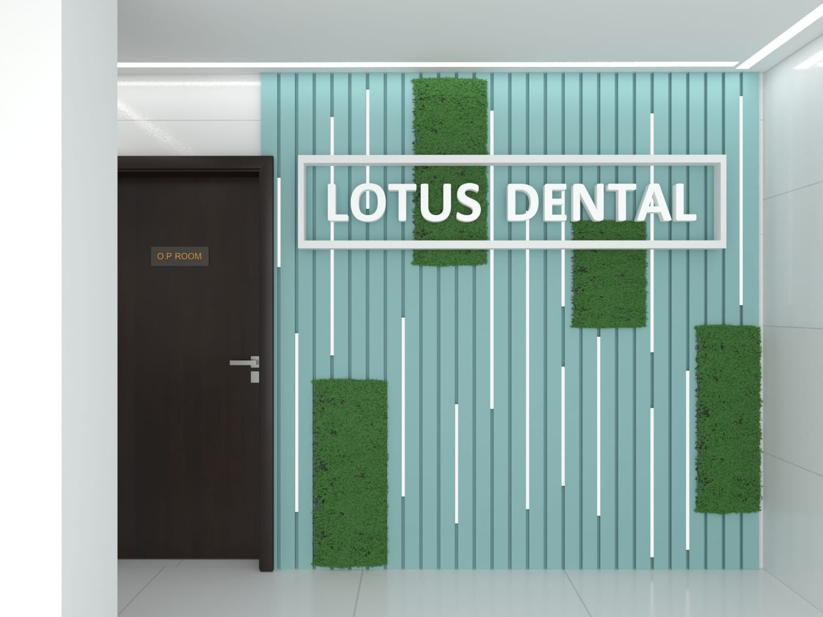 Wall Cladding in Lotus Dental