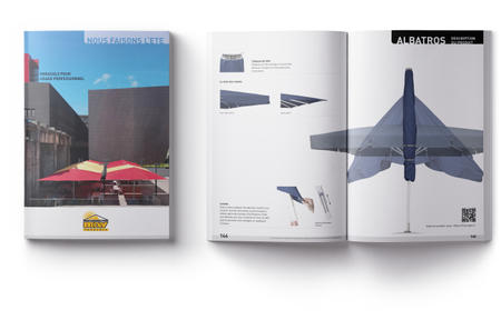 Maquette d'un catalogue