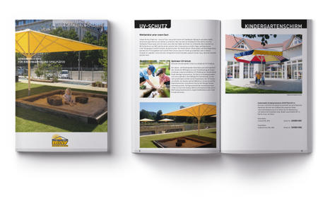 MockUp eines Katalogs