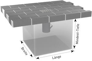 MAY AZ120 Anchor foot for embedment with hinged foundation transparent Graphic representation of a transparent foundation