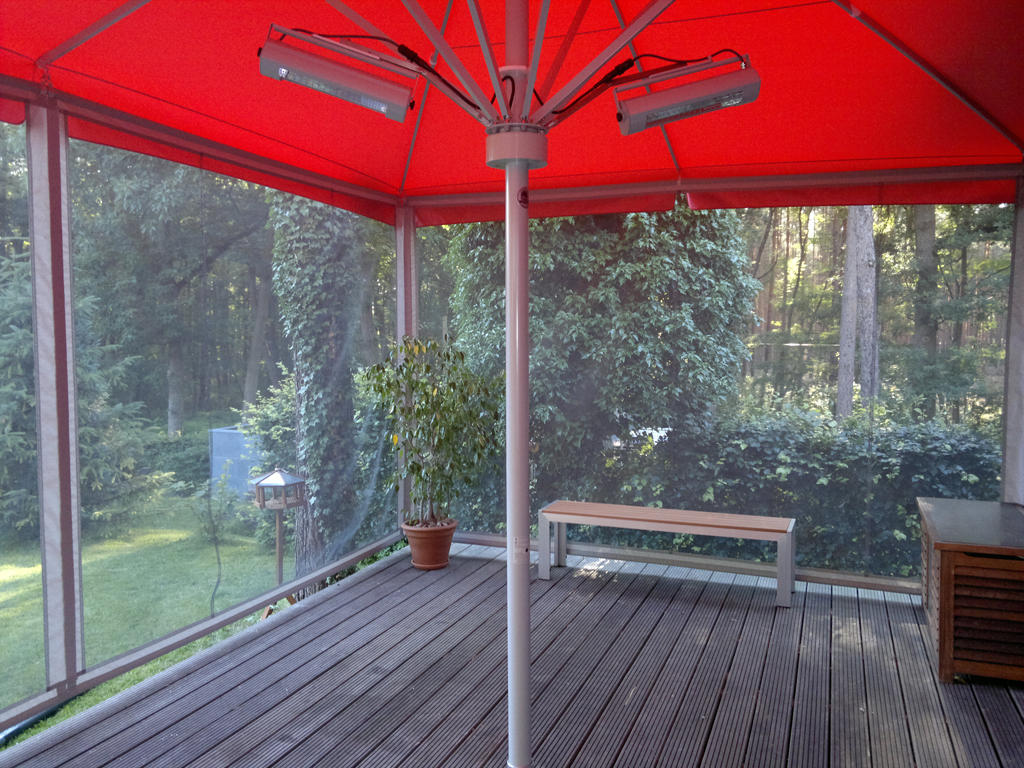 Kaufe Moskito-Insektennetz, Sonnenschirm im Freien, Rasen, Garten