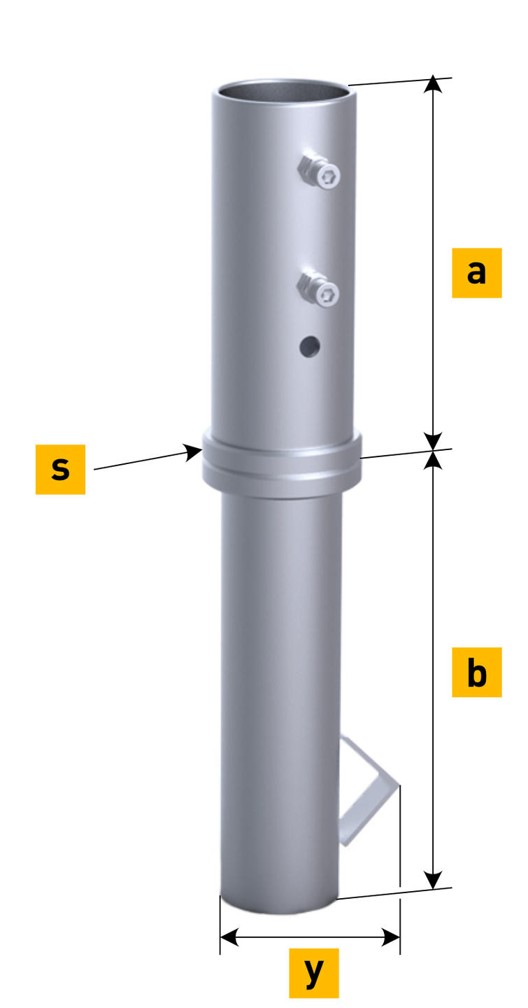 MAY Anchor tube to be embedded in concrete Daten