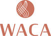 MAY Referenz: Restaurant Waca München, rechteckige Gastroschirme Logo
