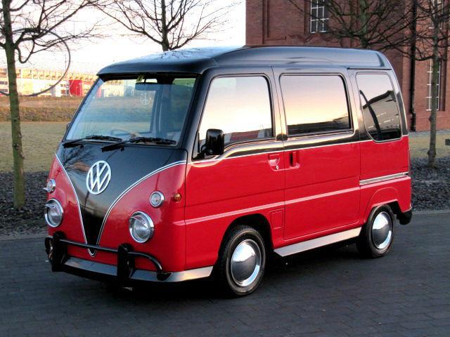 Subaru Sambar Auto VW Samba Camper Replica