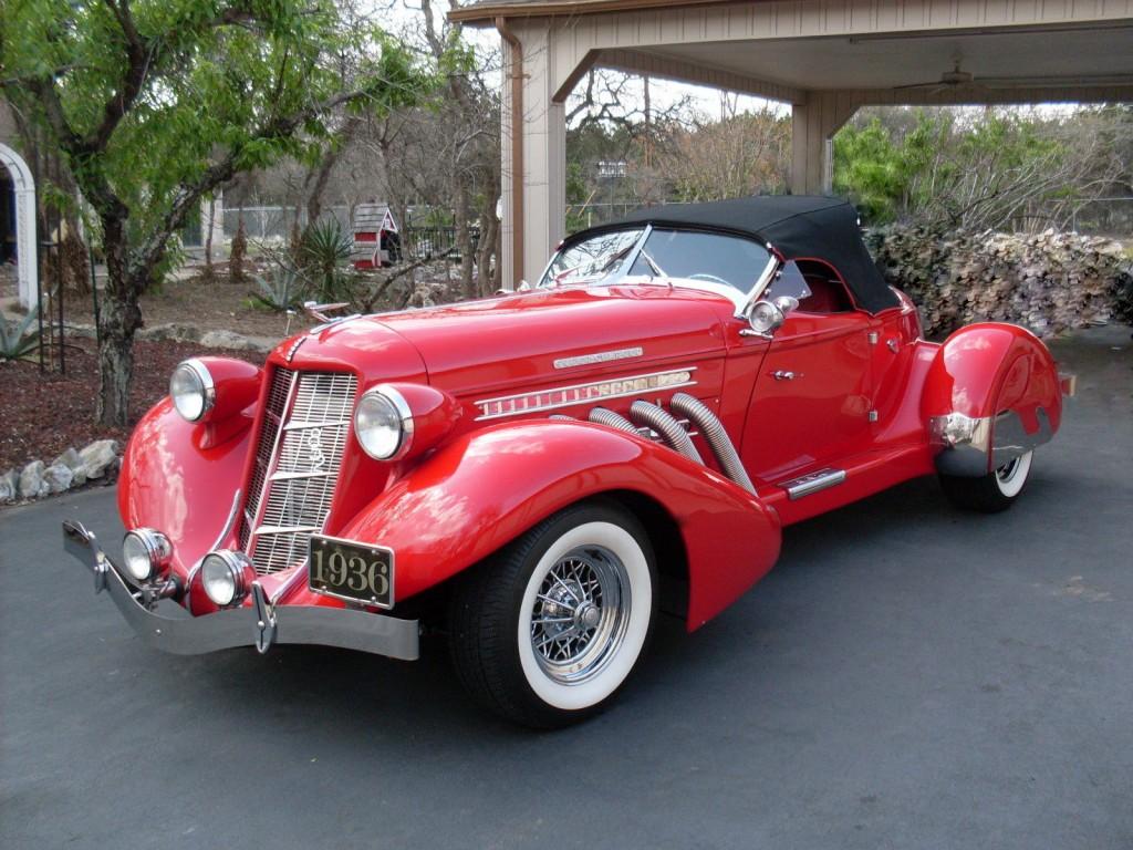 1936 2nd Generation Reproduction Auburn 852 Speedster
