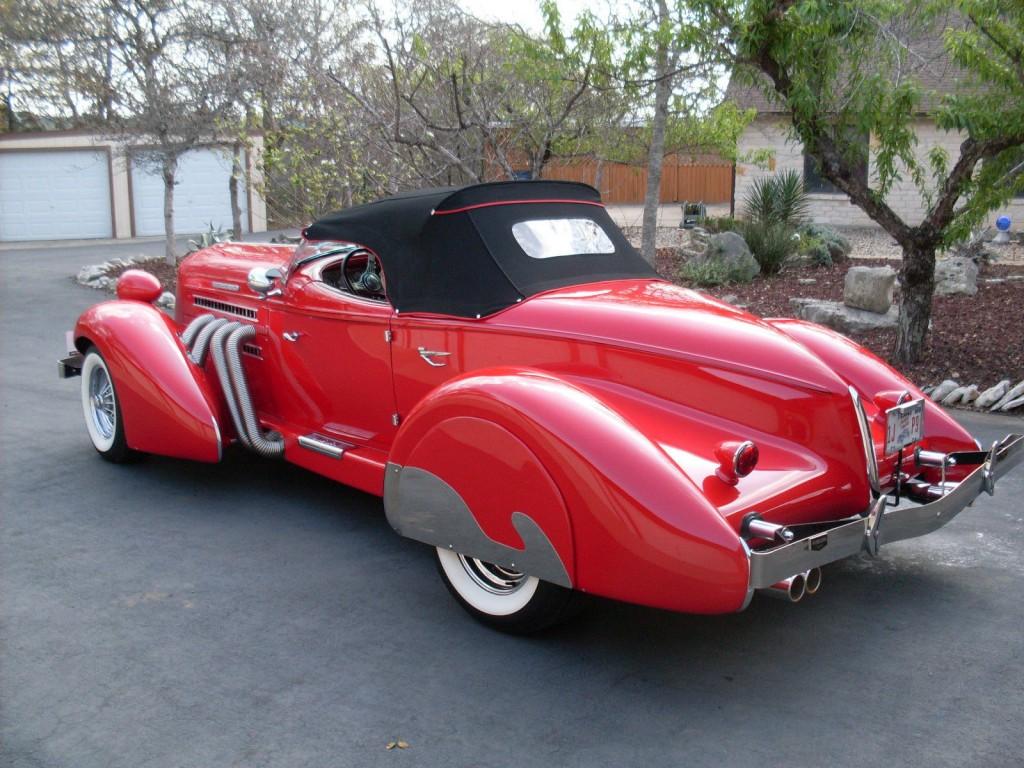 1936 2nd Generation Reproduction Auburn 852 Speedster