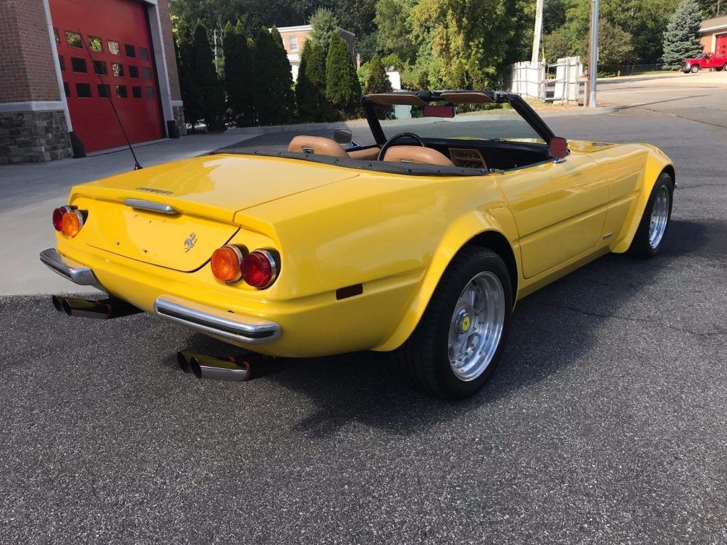 tons of upgrades 1977 Ferrari Daytona Spyder McBurine Replica