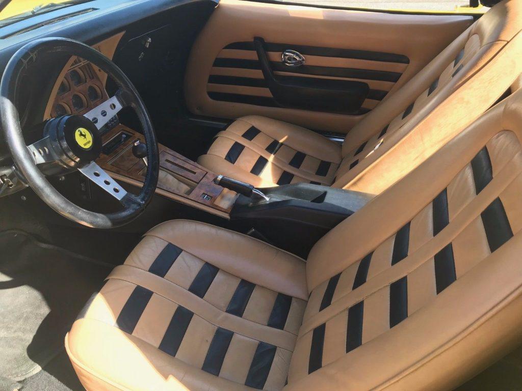 tons of upgrades 1977 Ferrari Daytona Spyder McBurine Replica