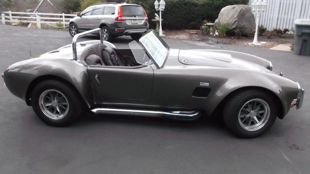recently installed big block 1965 Shelby Cobra Replica