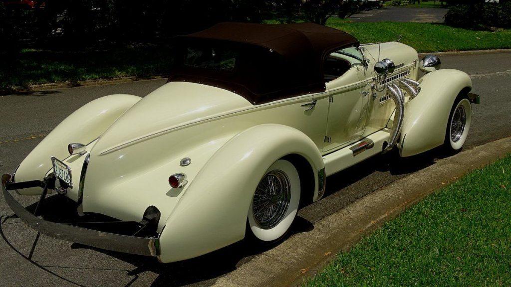 very nice 1986 Auburn Speedster Replica