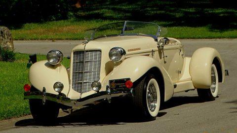 exceptional 1981 1936 Auburn BOAT TAIL Speedster Replica for sale